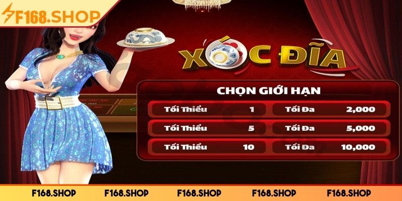 Thông tin chi tiết về xóc đĩa F168